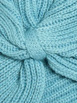 Jojo Maman Bébé Knitted Turban Duck Egg Hot