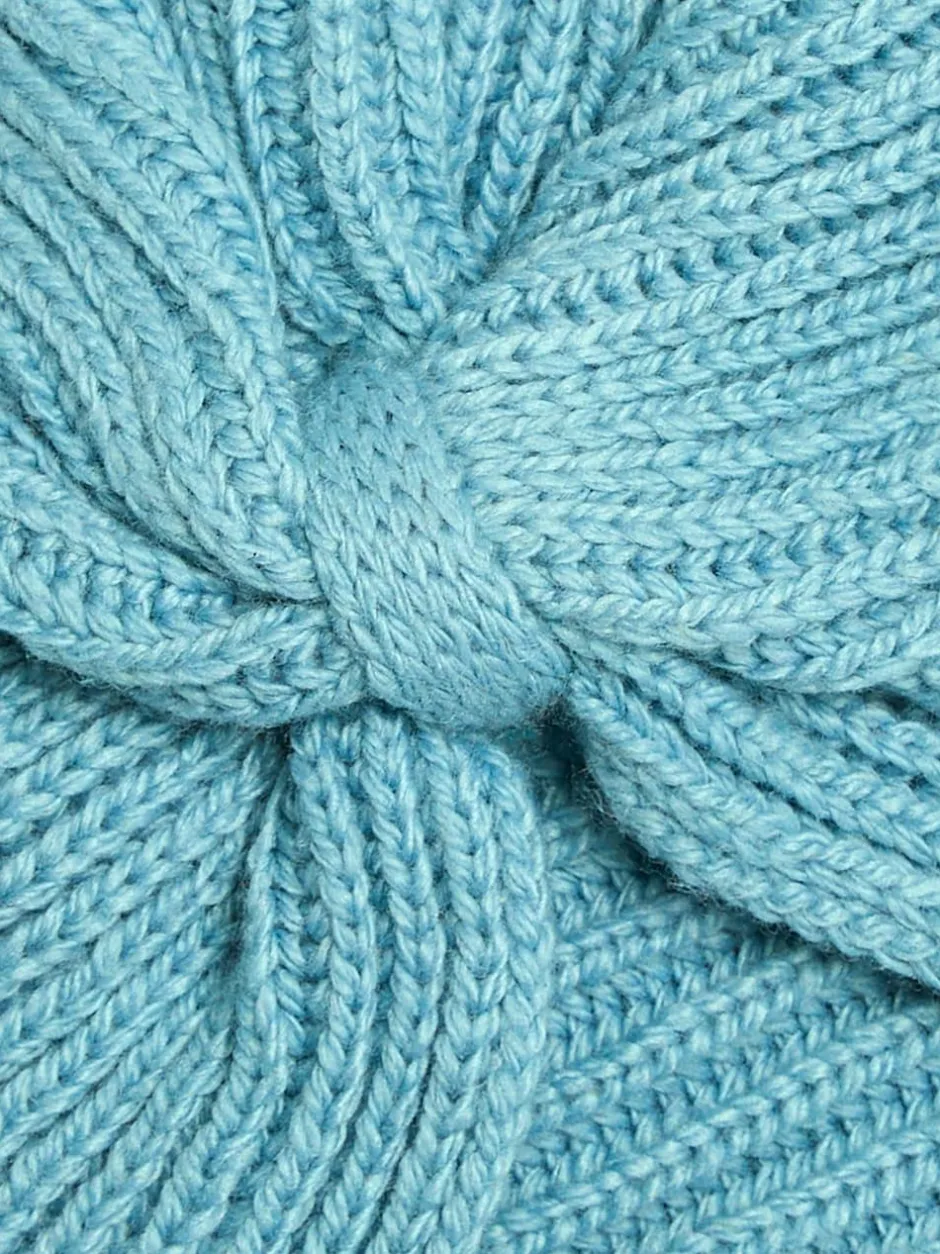 Jojo Maman Bébé Knitted Turban Duck Egg Hot