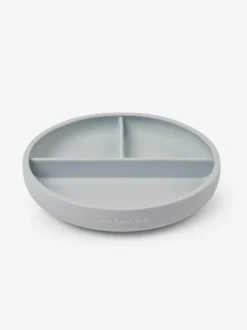 Jojo Maman Bébé Grey Silicone Suction Divided Plate Discount