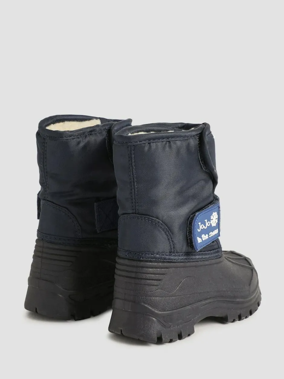 Jojo Maman Bébé Navy Blue Alpine Snow Boots Clearance