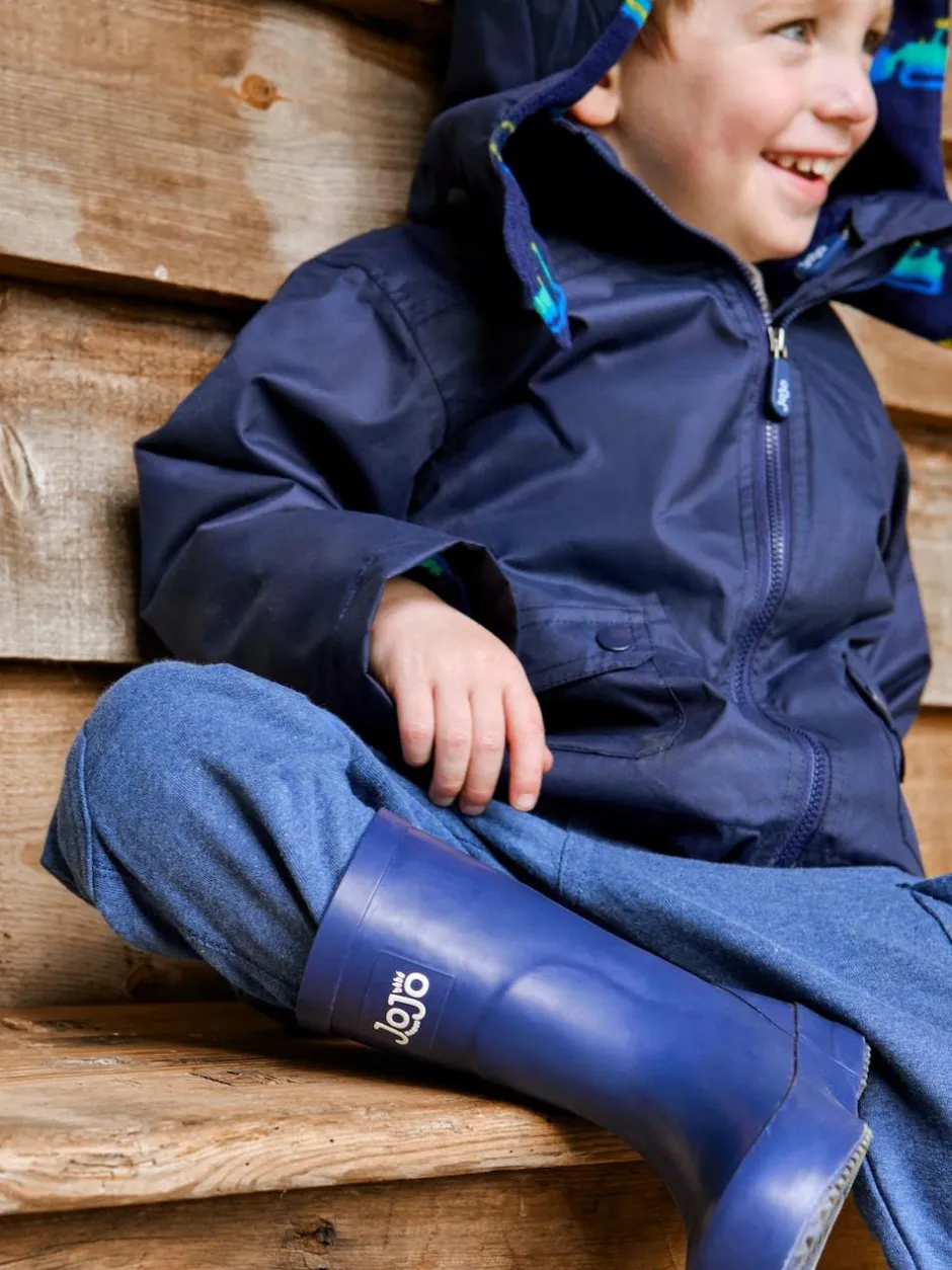 Jojo Maman Bébé Plain Wellies Navy Clearance