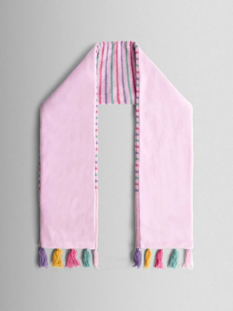 Jojo Maman Bébé Scarf Pink Dino Hot