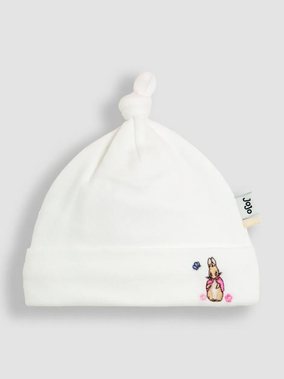 Jojo Maman Bébé Pink Ditsy Floral Flopsy 2- Pack Baby Hats Online