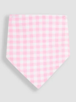 Jojo Maman Bébé Pink Dribble Bibs 3 Pack Discount