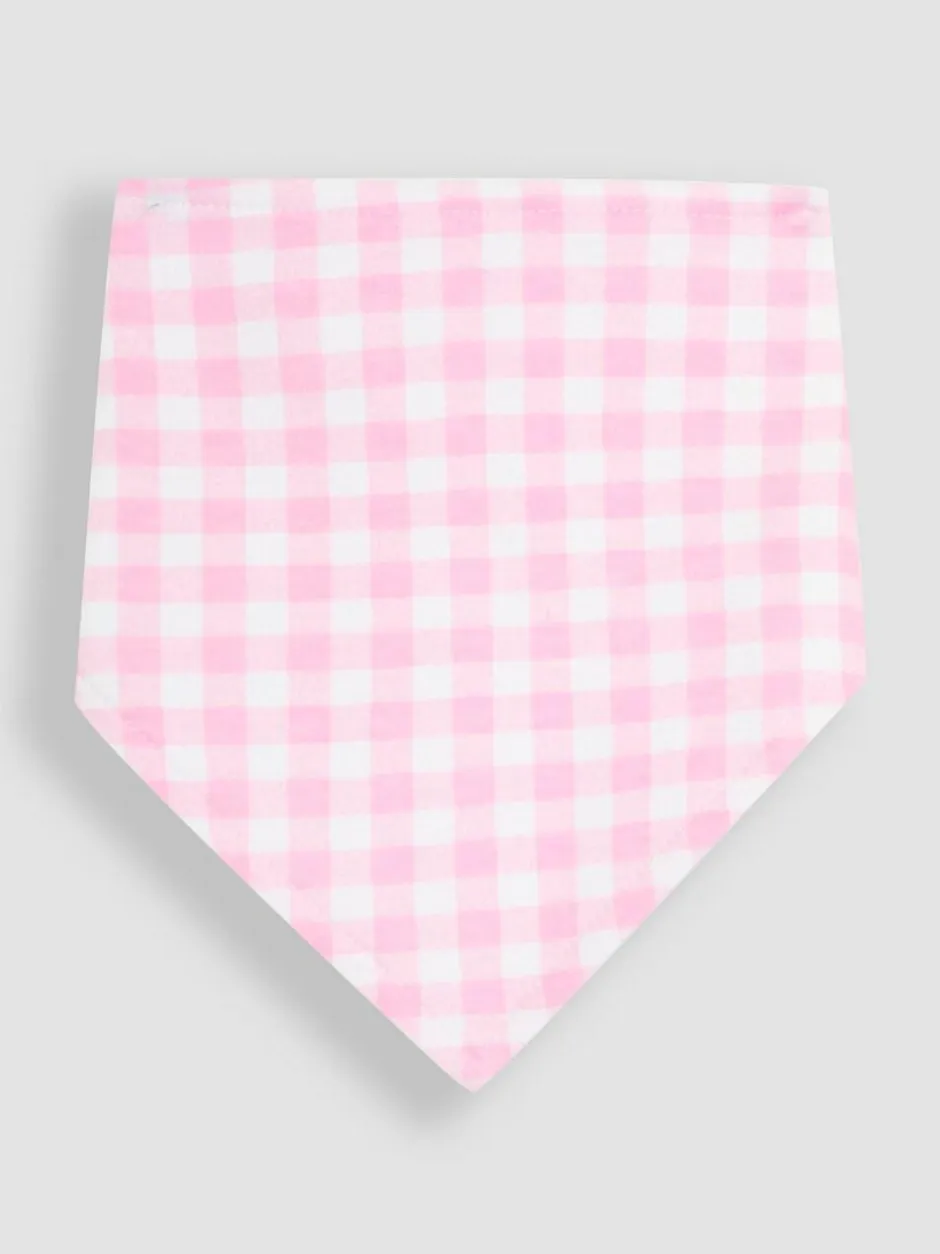 Jojo Maman Bébé Pink Dribble Bibs 3 Pack Discount