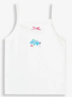 Jojo Maman Bébé 3-Pack Vest Set Pink