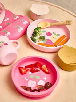 Jojo Maman Bébé Printed Silicone Mealtime Set Clearance