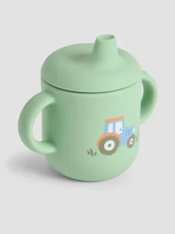 Jojo Maman Bébé Printed Silicone Sippy Cup Outlet