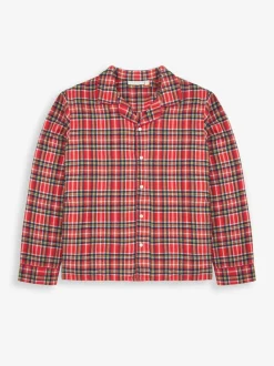 Jojo Maman Bébé Red Men's Tartan Pyjama Set Hot