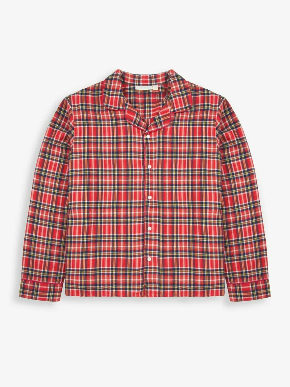 Jojo Maman Bébé Red Men's Tartan Pyjama Set Hot