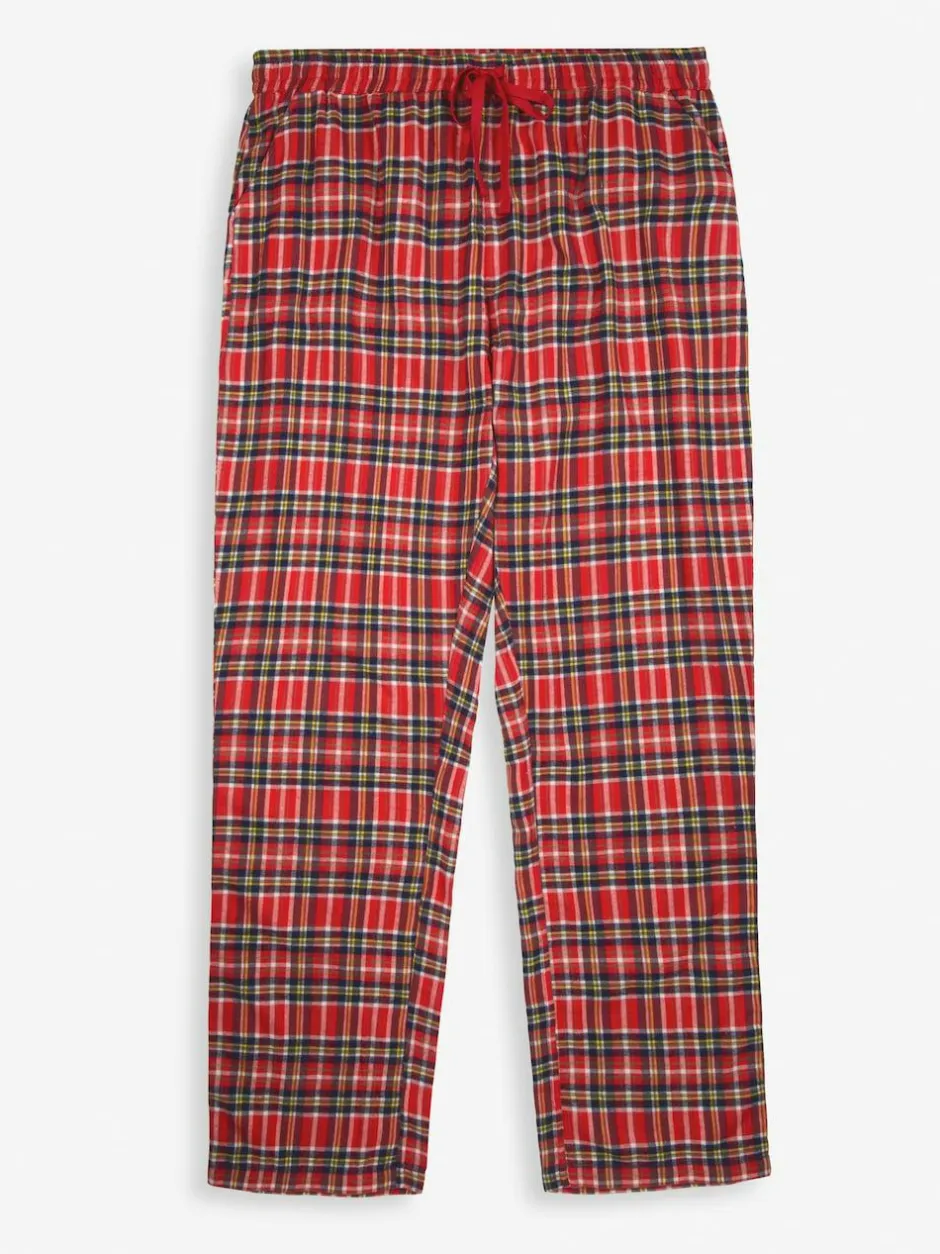 Jojo Maman Bébé Red Men's Tartan Pyjama Set Hot