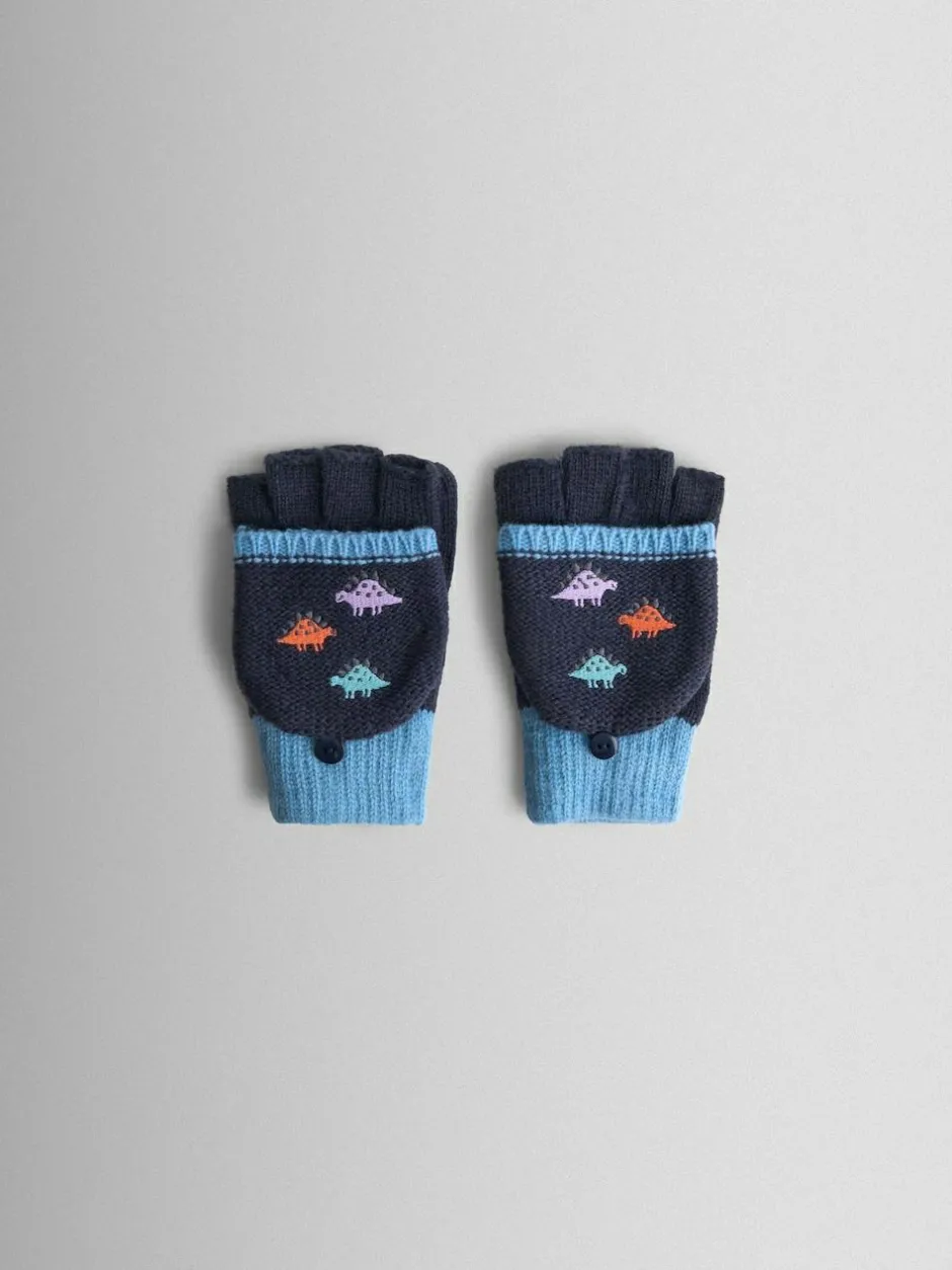 Jojo Maman Bébé Gloves Stone Dino