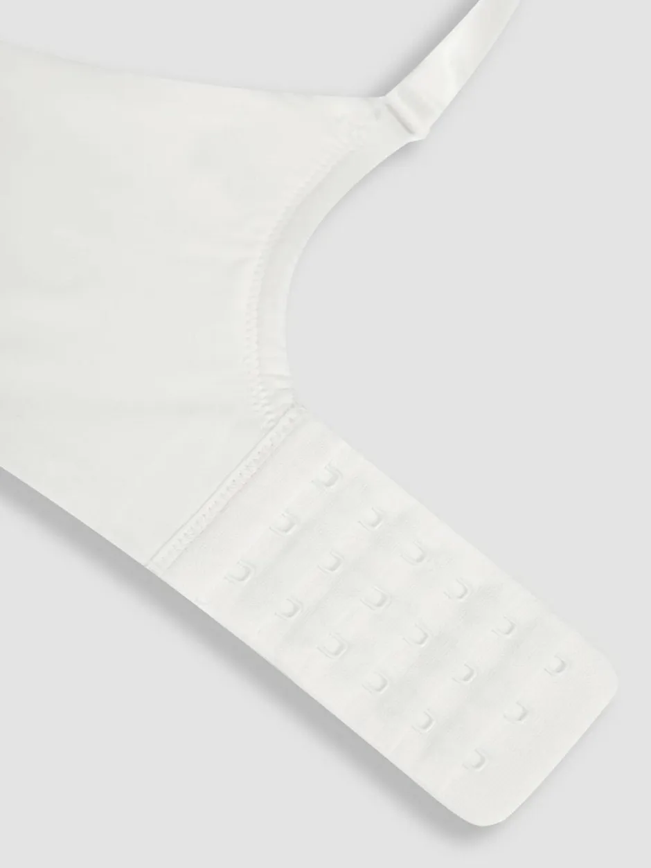Jojo Maman Bébé Microfibre Moulded Maternity & Nursing Bra White Clearance