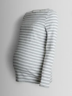Jojo Maman Bébé White 2-Pack Ribbed Maternity & Nursing Top Best