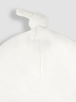 Jojo Maman Bébé Embroidered Cotton Baby Hat White Strawberry Best