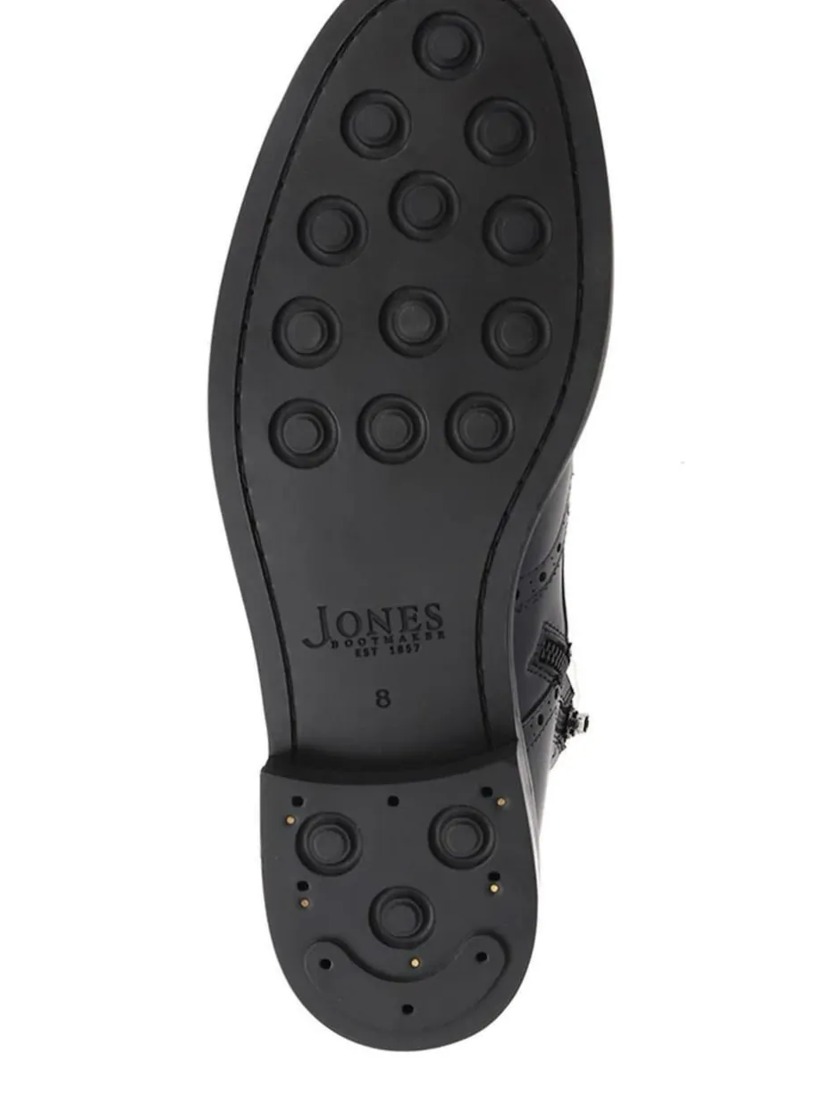 Jones Bootmaker Fletcher Leather Boots Black Sale