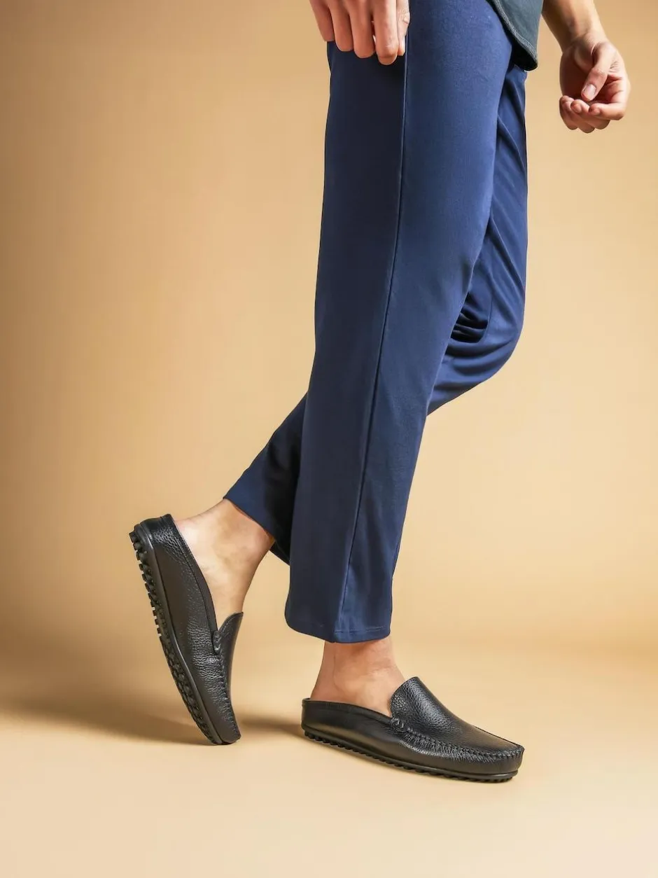 Jones Bootmaker Zethan Full Slippers Black Hot
