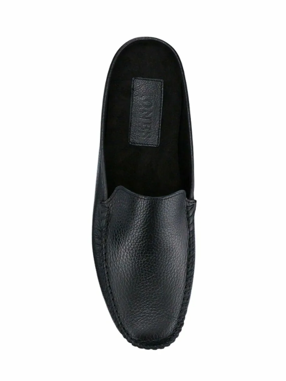Jones Bootmaker Zethan Full Slippers Black Hot