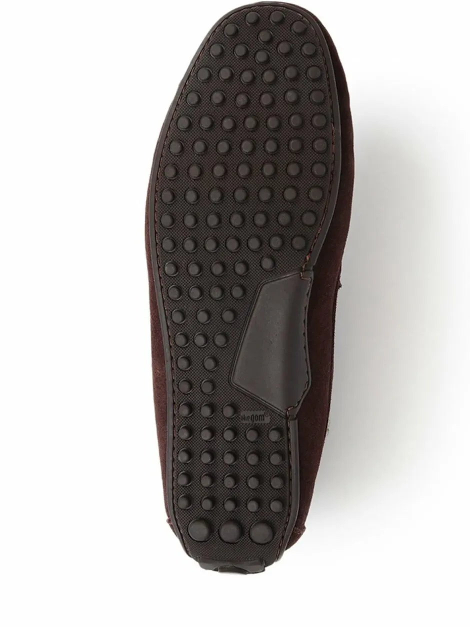 Jones Bootmaker Zain Suede Slippers Brown New