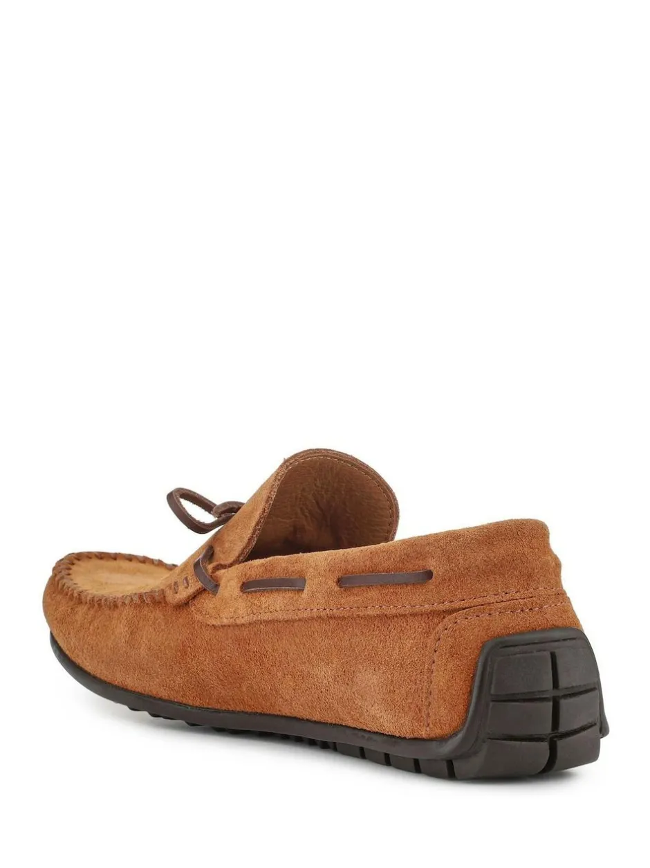 Jones Bootmaker Zeke Leather Full Slippers Brown Hot