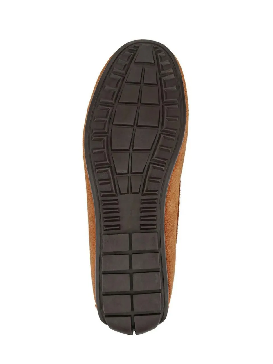 Jones Bootmaker Zeke Leather Full Slippers Brown Hot