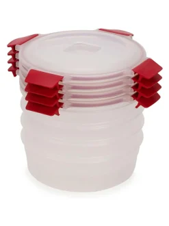 Joseph Joseph 4 Piece Multicolour Nest Lock Round Container Set Clearance