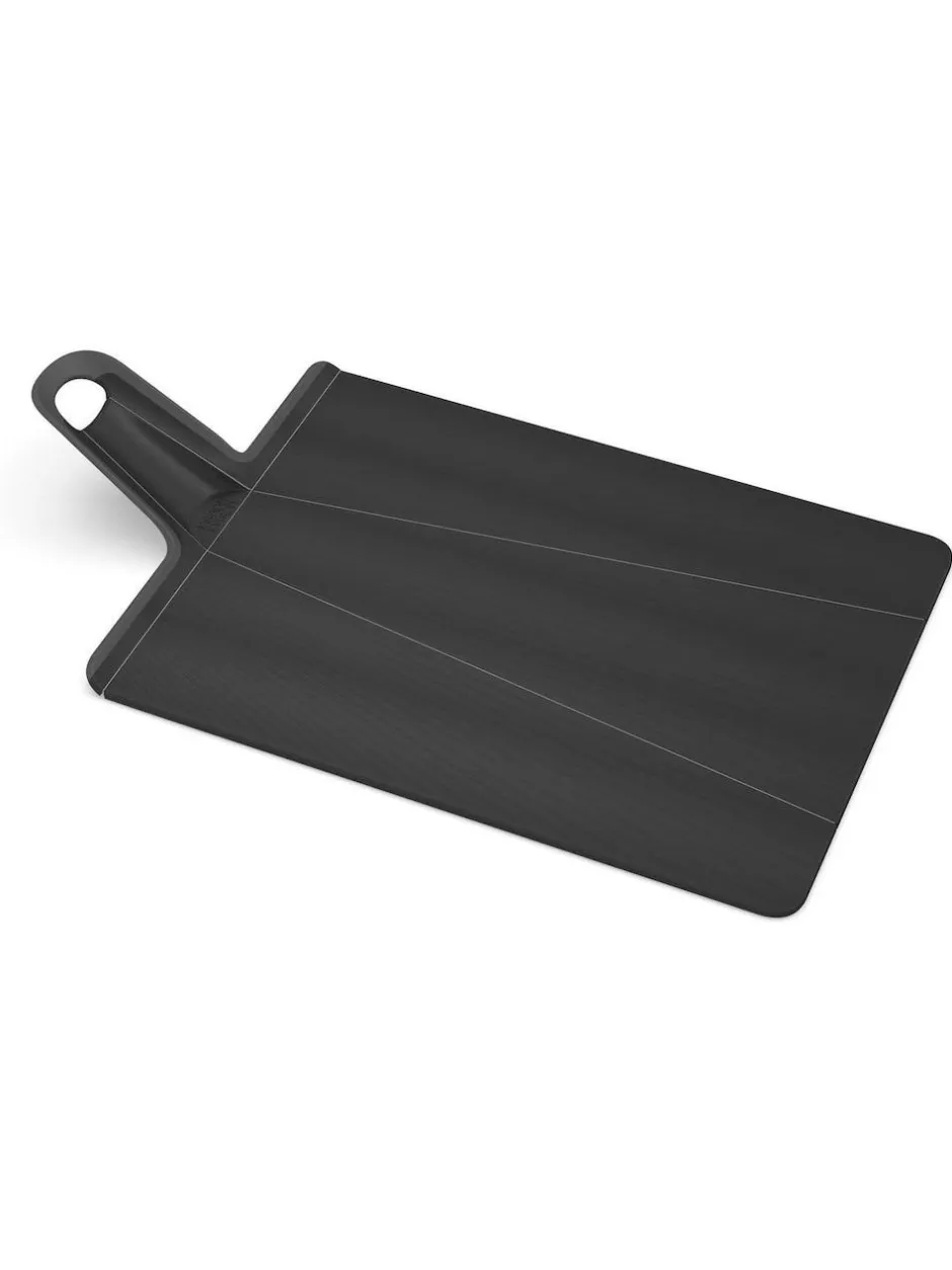 Joseph Joseph Black Chop2Pot Plus Folding Chopping Board (Large) New
