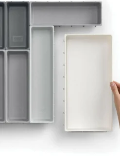 Joseph Joseph Grey Blox 10 Piece Drawer Organiser Online