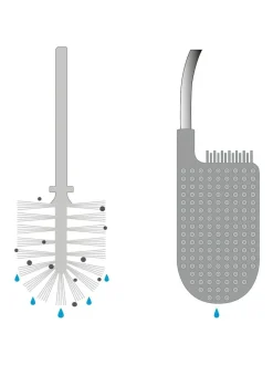 Joseph Joseph Grey Flex Lite Toilet Brush Sale