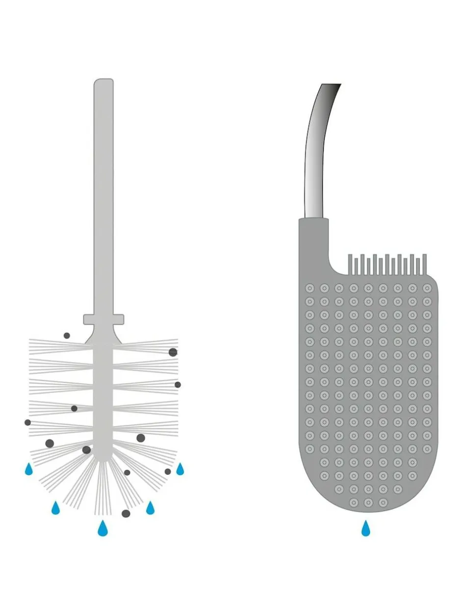 Joseph Joseph Grey Flex Lite Toilet Brush Sale