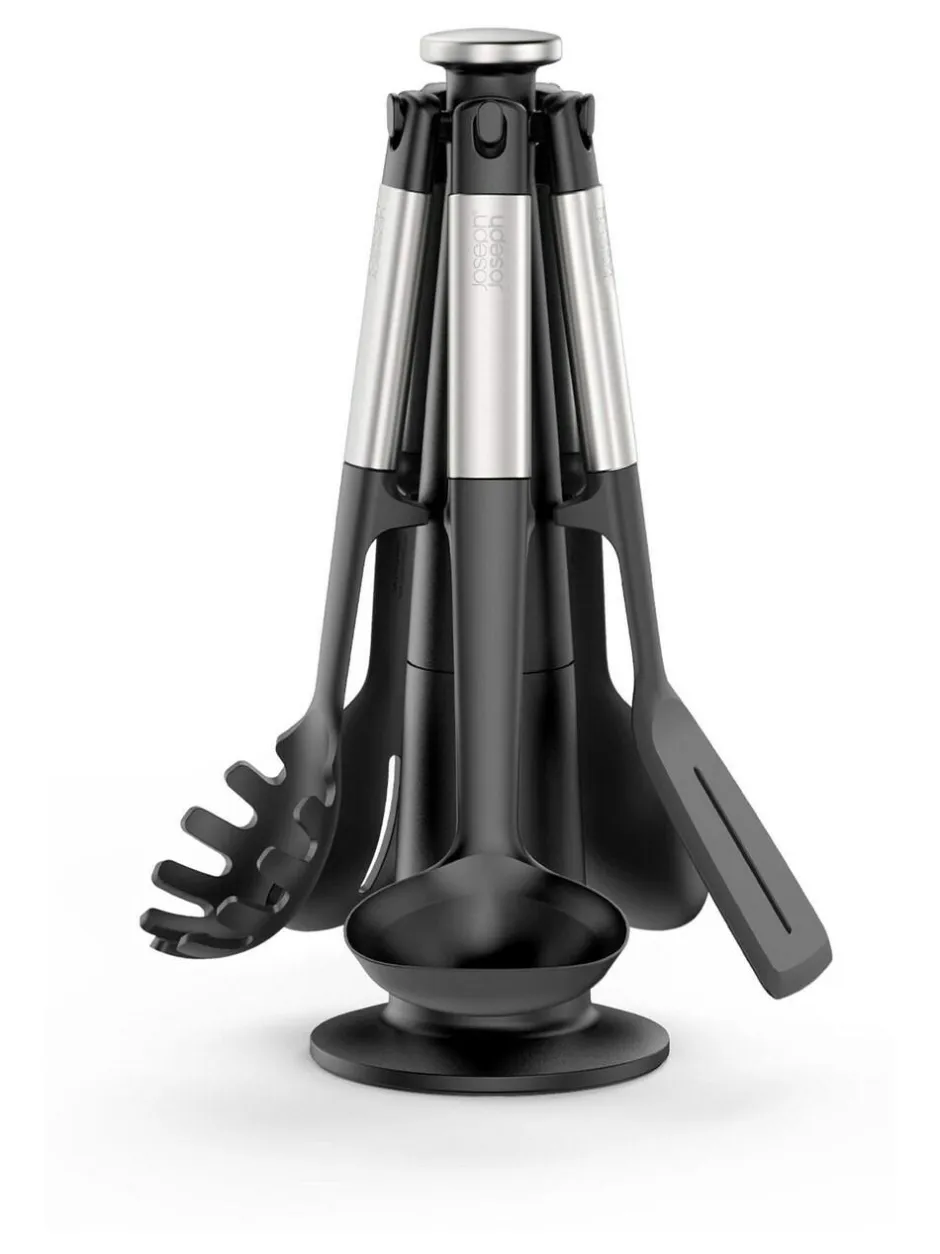 Joseph Joseph Silver Elevate Silicone & Steel Carousel 5pc Set Online
