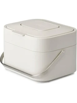 Joseph Joseph Stone Grey Stone Stack 4 Food Waste Caddy Hot