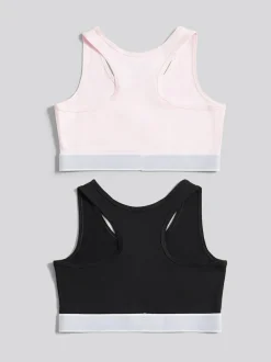 Juicy Couture Juicy Crop Top 2 Pack Hanging Pink Online