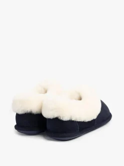 Just Sheepskin Ladies Classic Sheepskin Slipper Blue Sale