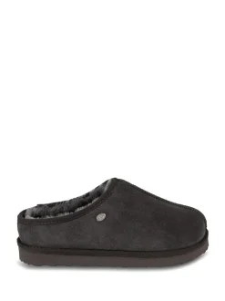 Just Sheepskin Mens Louis Slippers Grey