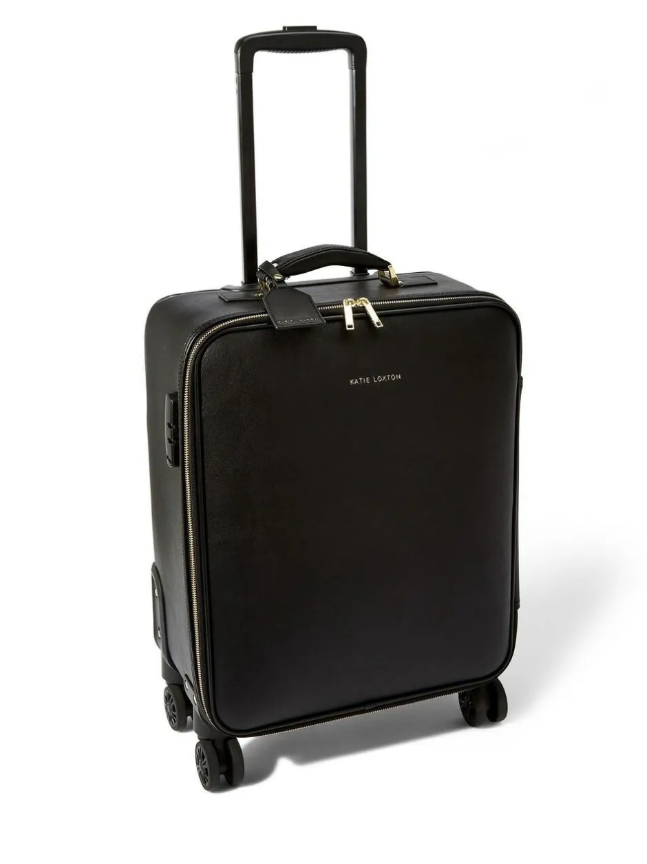 Katie Loxton Oxford Cabin Suitcase Black Discount