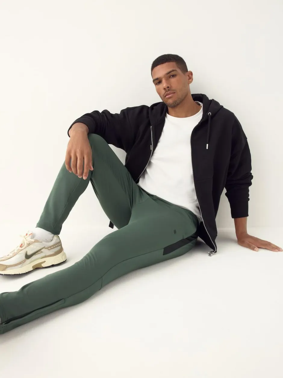 Next Active Gym Training Joggers Khaki Green Hot