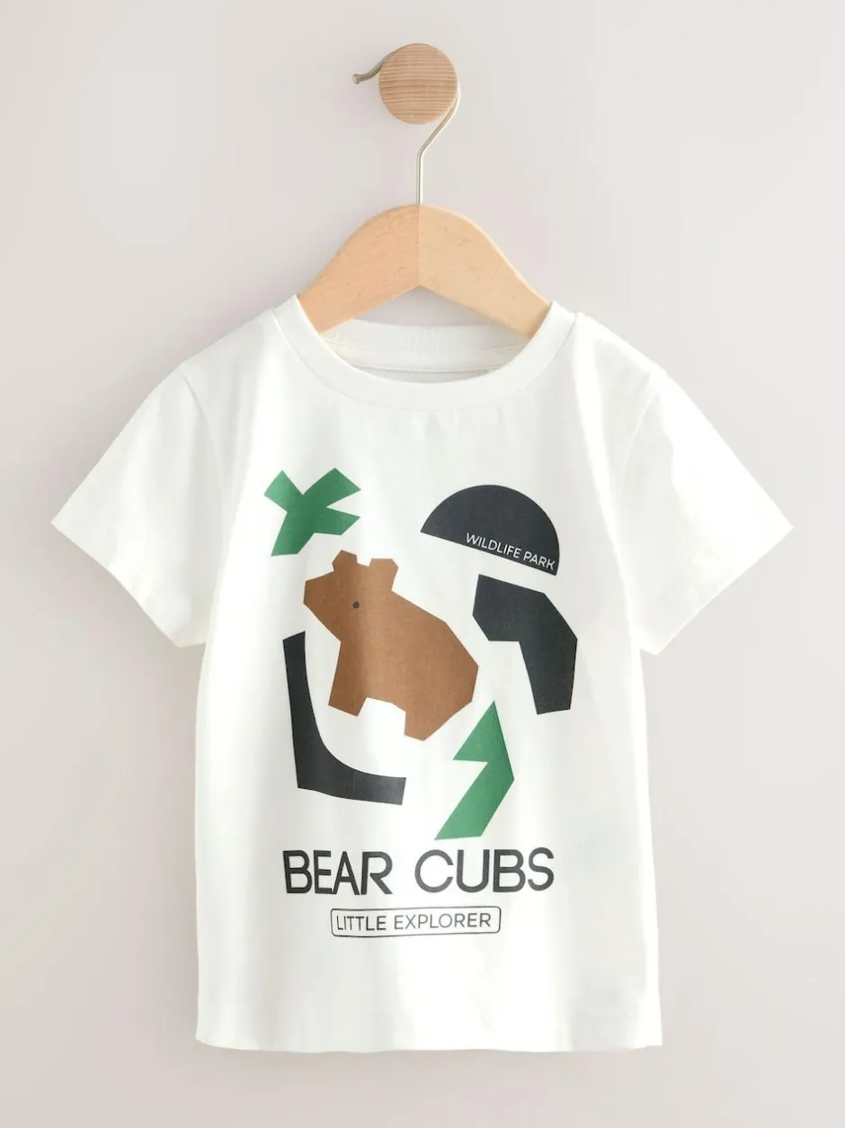 Next Khaki Green Hooded Overshirt and T-Shirt Set 2 Piece (3mths-7yrs) Hot