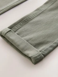 Next Khaki Green Regular Fit Stretch Jeans (3-17yrs) Discount