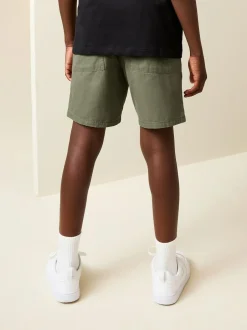 Next Khaki Green Regular Fit Shorts (3-16yrs) Clearance
