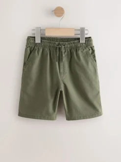 Next Khaki Green Regular Fit Shorts (3-16yrs) Clearance