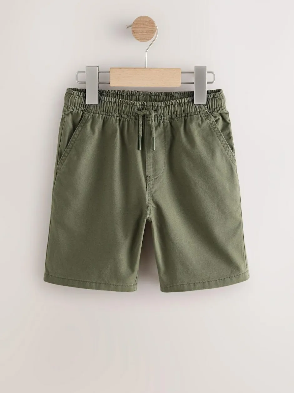 Next Khaki Green Regular Fit Shorts (3-16yrs) Clearance