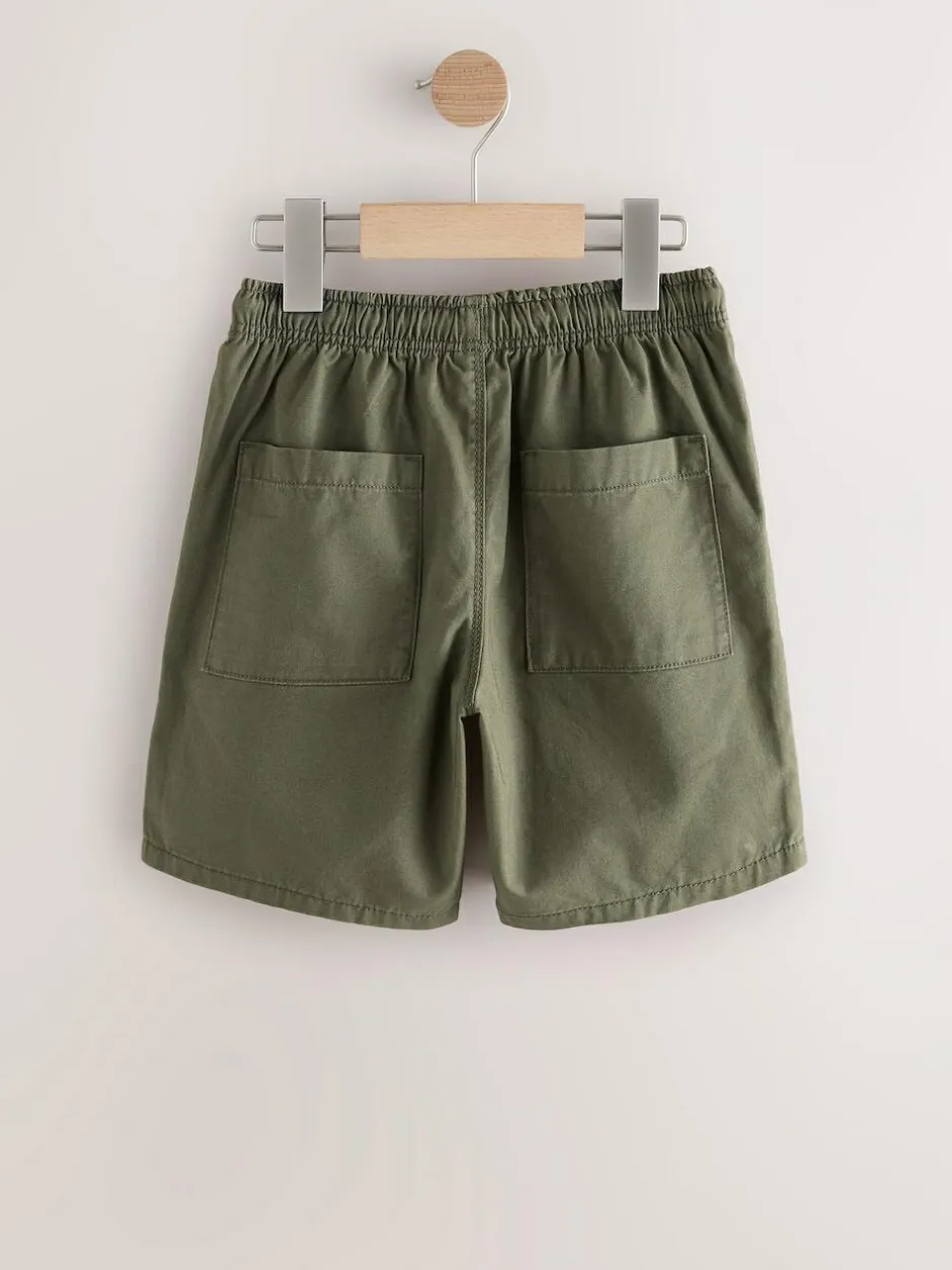 Next Khaki Green Regular Fit Shorts (3-16yrs) Clearance