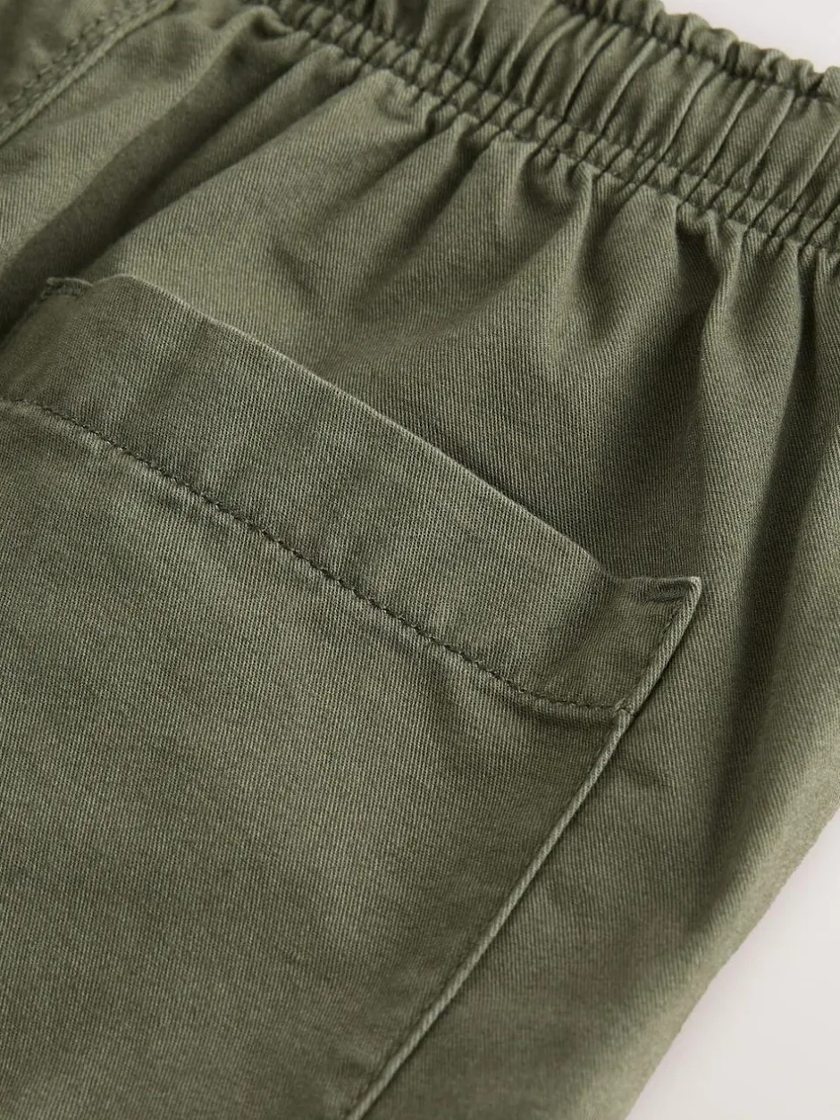 Next Khaki Green Regular Fit Shorts (3-16yrs) Clearance