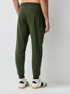 Next Utility Brushback Heavyweight Cargo Joggers Khaki Green Hot