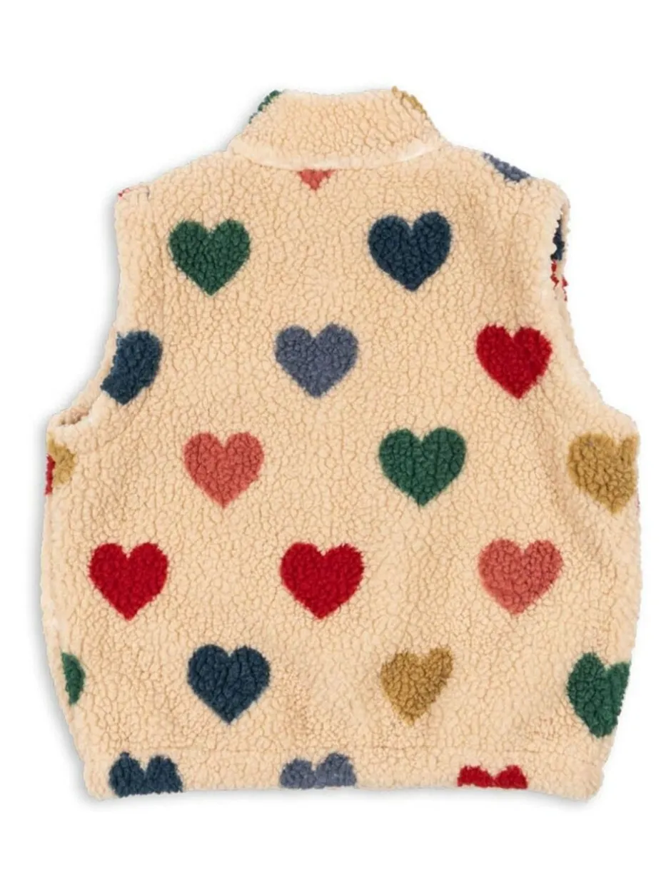 Konges Sløjd Cream Jody Teddy Vest New