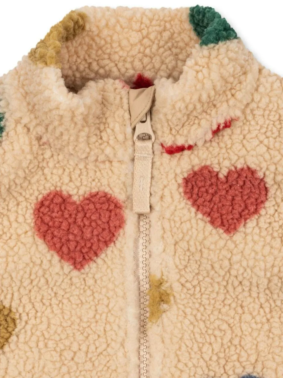 Konges Sløjd Cream Jody Teddy Vest New