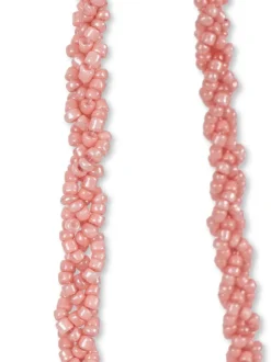 Konges Sløjd Pink Beaded Heart Bag Clearance
