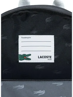 Lacoste Black Backpack with Pencil Case Online