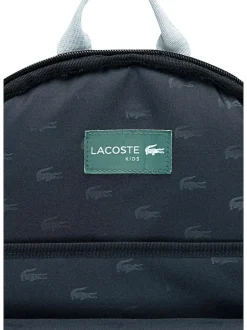 Lacoste Black Backpack with Pencil Case Online
